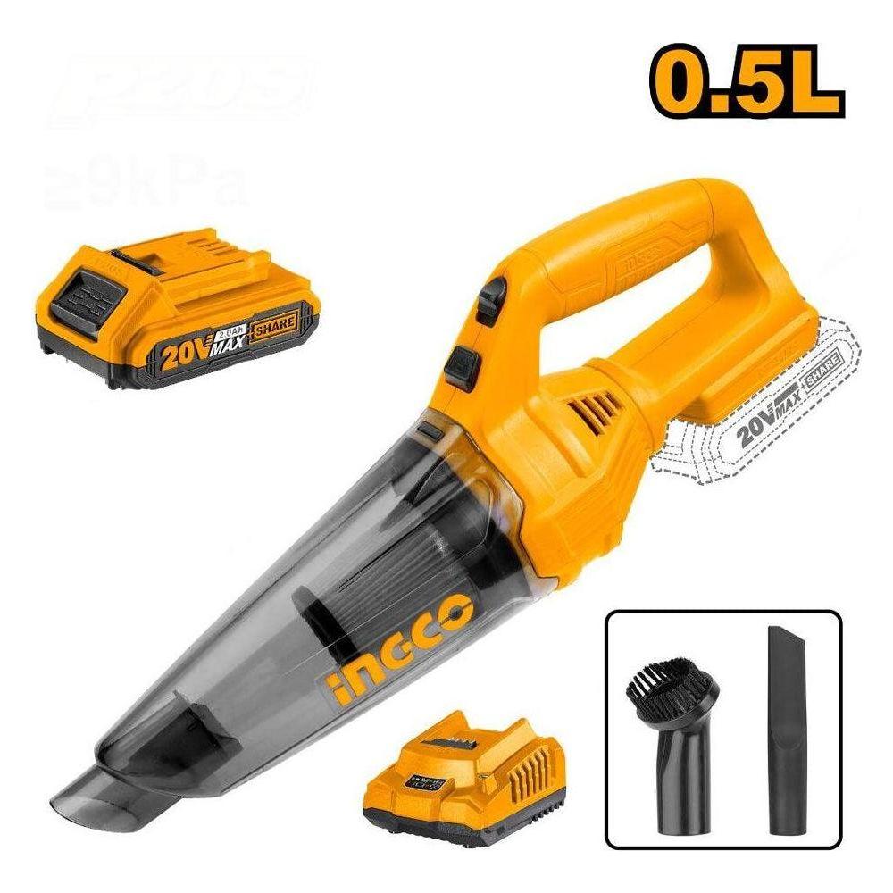 Ingco CVLI20126 Li-Ion Vacuum Cleaner 20V - KHM Megatools Corp. Ingco CVLI20126 Li-Ion Vacuum Cleaner 20V - KHM Megatools Corp.